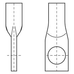 Walraven Blattschraube, M8x45mm Breite 13,5mm Stärke 3,5mm, Stahl elektrolytisch verz... WALRAVEN-6803008 8712993285327 (Abb. 1)