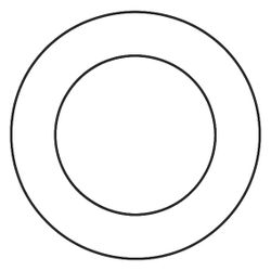 Walraven Mengering Dichtungsring A DN 150, GA-Muffe auf SML/GA, EPDM, Schwarz... WALRAVEN-7301150 8712993375301 (Abb. 1)