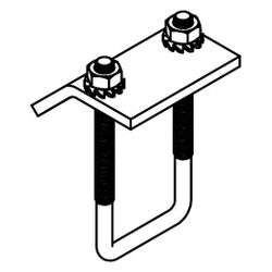 Walraven RapidRail Trägerklammer M6, elektrolytisch verzinkt... WALRAVEN-6585011 8712993284306 (Abb. 1)