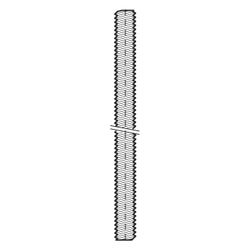 Walraven Gewindestange DIN 976-1, Länge 1m Gewinde M10 BUP, brandgeprüft, Stahl... WALRAVEN-63081010 8712993856220 (Abb. 1)
