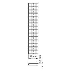 Walraven Gewebenagelband PP gebündelt, 15x0,9mm Gesamtlänge 15m, Schwarz... WALRAVEN-0833915 8712993396535 (Abb. 1)