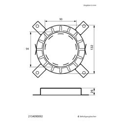 Walraven Pacifyre Brandschutzmanschette AWM II 90mm, für un-/gedämmte brennbare Ro... WALRAVEN-2134090092 8712993598434 (Abb. 1)