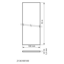 Walraven Brandschutzband Pacifyre M Rohrummantelung f. ged. nbr. Rohre 10 m... WALRAVEN-2136100100 8712993681495 (Abb. 1)