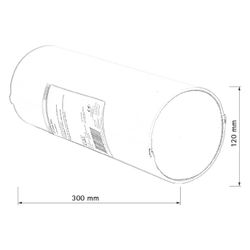 Walraven Pacifyre Brandschutzröhre Cable Tube 300x120mm, Grau... WALRAVEN-2137930120 8719942099288 (Abb. 1)