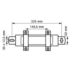 Walraven Fixpunktsatz dB-FiX 200, für Durchmesser 72-78mm Schallschutz DIN 4109, Stah... WALRAVEN-2622065 8712993301270 (Abb. 1)