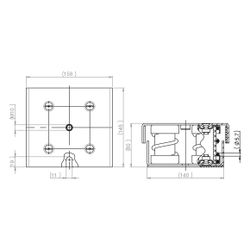 Walraven VibraTek Stahlfederdämpfer MS-4, Gewinde M10 max. 2000N, 145x158x80mm... WALRAVEN-2800502000 8719942045797 (Abb. 1)