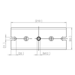 Walraven VibraTek Stahlfederdämpfer MS-2X, Gewinde M12 max. 10000N, 83x210x122mm... WALRAVEN-2802010000 8719942055055 (Abb. 1)