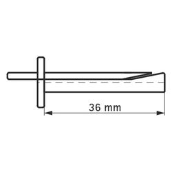 Walraven Deckenanker WCA1, 6x40mm R30-R120, un-/gerissener Beton, Stahl elektrolytis... WALRAVEN-60963604 8712993142118 (Abb. 1)
