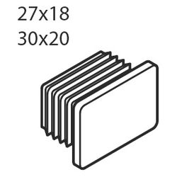 Walraven Schienenendstopfen für Schiene WM0/15, Polyethylen, Grün... WALRAVEN-6566000 8712993284139 (Abb. 1)