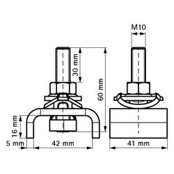 Walraven RapidStrut Hammerfix U G2 BUP M10x60mm, komplett vormontiert... WALRAVEN-665285006 8712993976508 (Abb. 1)