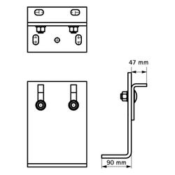 Walraven Fixpunktkonsolensatz FPC schwer, M16 BUP stufenlos verstellbar, Stahl... WALRAVEN-6698208 8712993154814 (Abb. 1)