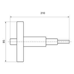 Walraven Anker-Setzwerkzeug WDI2L, für Einschlaganker gelippt mit M8, Stahl... WALRAVEN-6902408 8719942156608 (Abb. 1)