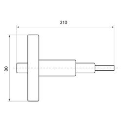 Walraven Anker-Setzwerkzeug WDI2R, für Einschlaganker mit M8, Stahl... WALRAVEN-6902608 8719942125093 (Abb. 1)