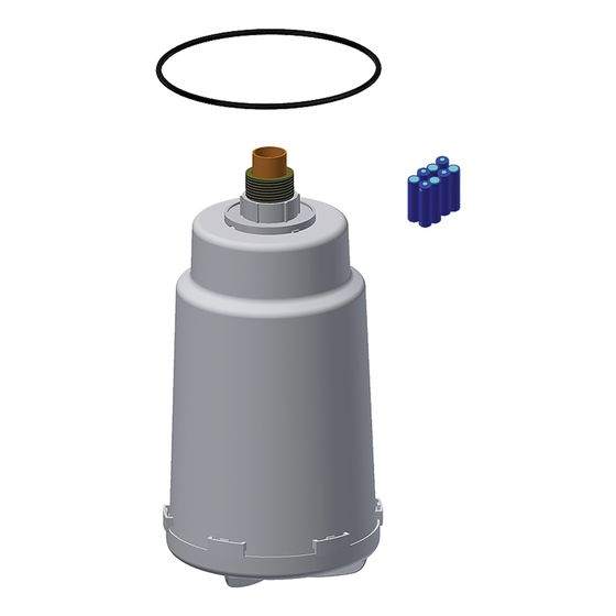 Biocat KS/KLS 3000-C Service-Set mit Katalysatorkartusche, Dichtring, Silikonfett, Batterien für Failsafe-Funktion