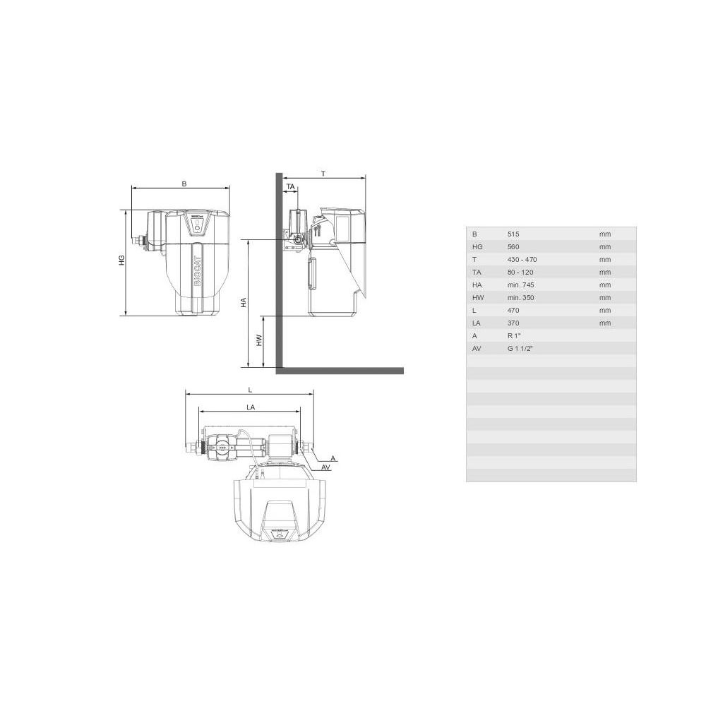 Biocat KLS 3000-C Entkalkungsanlage, bis zu 1 Wohneinheit, max. 3-4 Personen, max.... WATERCRYST-12000273 4260237110606 (Abb. 2)