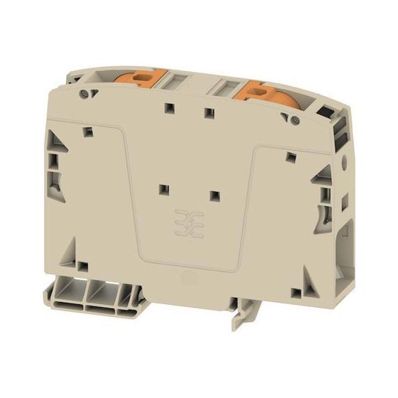 Weidmüller Durchführungsklemme A2C 50/70, 150A 1000V 20x101,5x80,5mm, Thermoplast, Beige