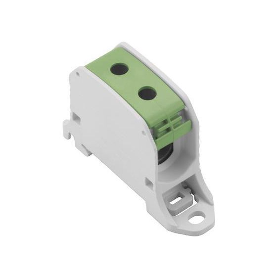 Weidmüller Potentialverteilerklemme WPD 130 1X50/1X50, 150A 1000V, Thermoplast, Grün