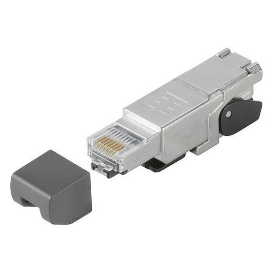 Weidmüller RJ45-Steckverbinder IE-PS-RJ45-FH-180-A-1.6, Kategorie 6A, AWG 22