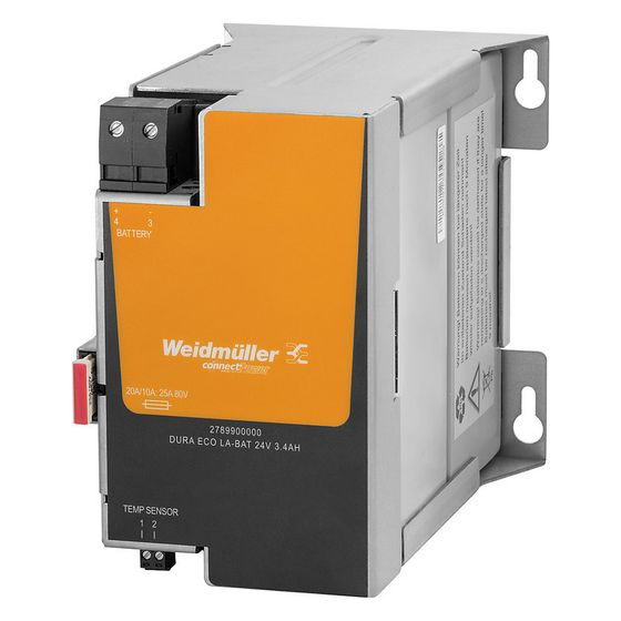 Weidmüller DURA ECO Batterie 24V 3.4AH, 108x141x166mm, 2789900000