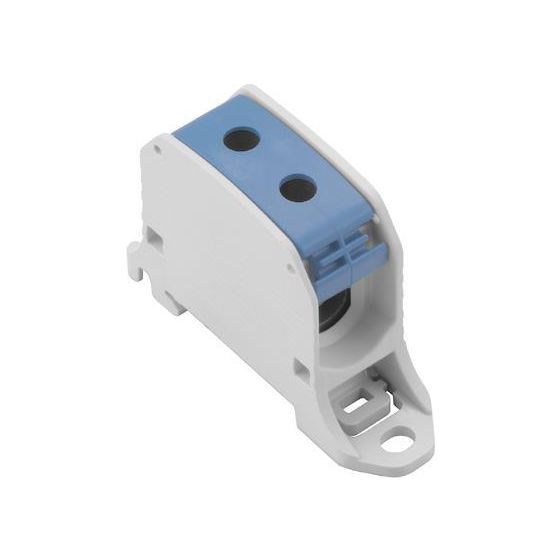 Weidmüller Potentialverteilerklemme WPD 130, 150A, 1000V, 22x70x45mm, Thermoplast, Blau