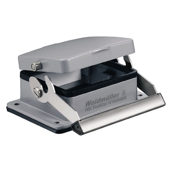 Weidmüller Anbaugehäuse HDC-HB-32-ADVL, 143x55x127mm, IP65, Aluminium, Grau