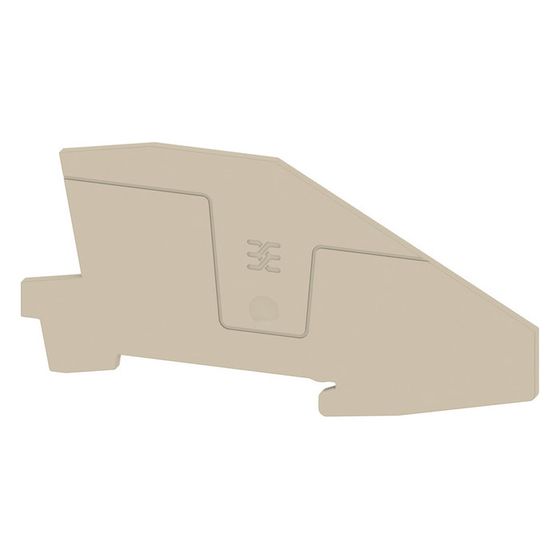 Weidmüller Abschlussplatte AEP ITB 2.5, 2mm, Beige