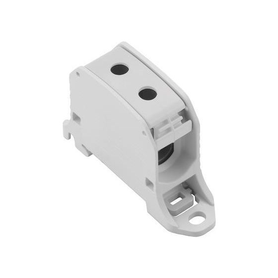 Weidmüller Potentialverteilerklemme WPD 130, 150 A 1000 V 22x70x45mm, Thermoplast, Grau