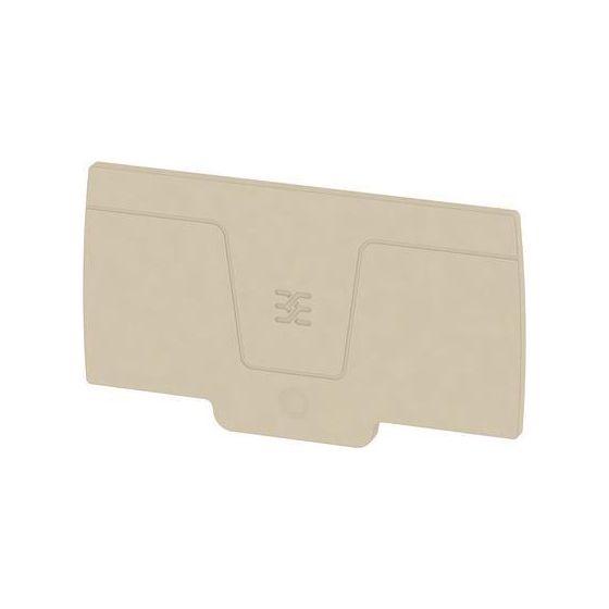 Weidmüller Abschlussplatte AEP AP21, 2,35mm, beige
