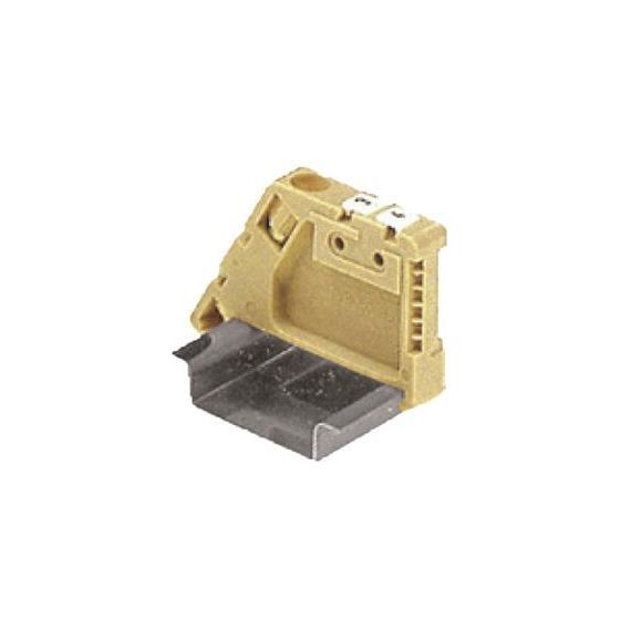 Weidmüller Endwinkel EW 35, 8,5x46x27mm, Kunststoff, beige