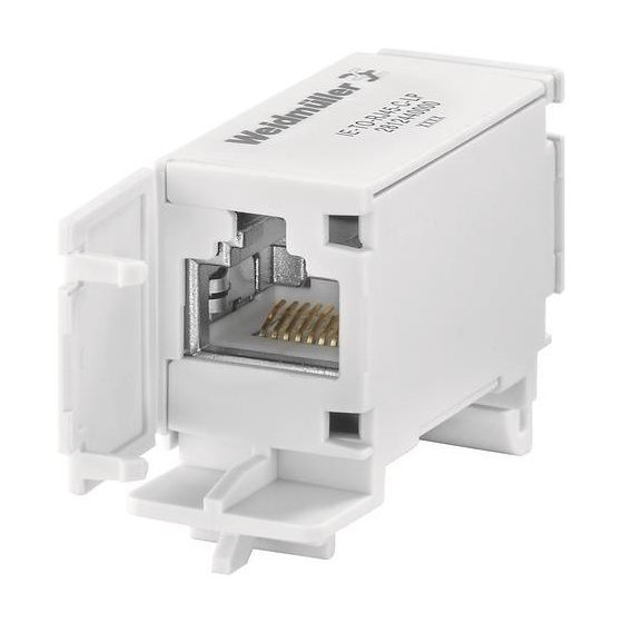 Weidmüller Kommunikationskomponente IE-TO-RJ45-C-LP, RJ45 8(8) Buchse auf RJ45 8(8) Buchse, geschirmt