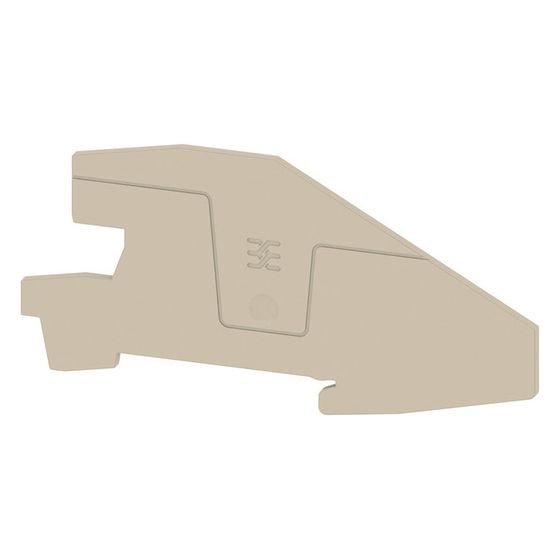 Weidmüller Abschlussplatte AEP ITB 2.5 BB, 2mm, Beige