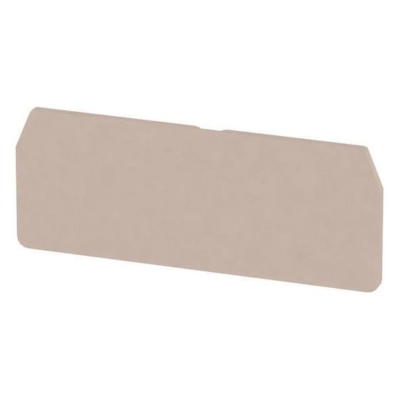 Weidmüller Abschlussplatte ZAP/TW 3, 2mm, beige