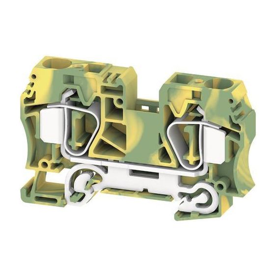 Weidmüller Schutzleiterklemme ZPE 16, 12,1x82,5x50,5mm, Thermoplast, Grün/Gelb