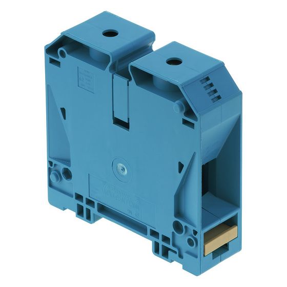 Weidmüller Durchgangsklemme WDU 95N/120N BL, 1000V 269A, Thermoplast, Blau