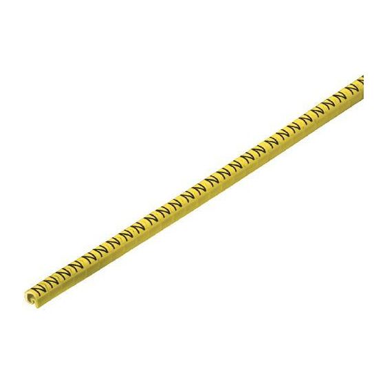 Weidmüller Leitermarkierer CableLine CLI C 02-3, 3x3,4mm, Kunststoff, Gelb, 1568241641