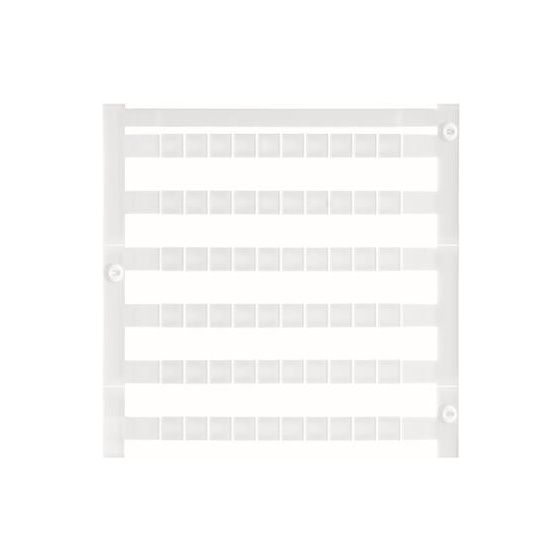 Weidmüller Klemmenmarkierer DEK 5/5 PLUS MC NE WS, Rastermaß 5mm, Weiß, 1854490000