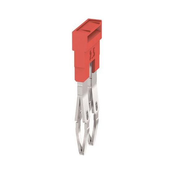 Weidmüller Querverbinder Z-Reihe ZQV 1.5N/2, 17,5A 400V 3,5mm, Rot