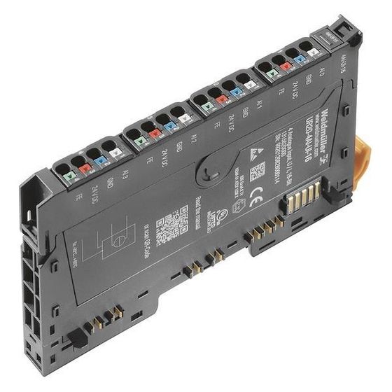 Weidmüller Analoge Eingangsmodule UR20-4AI-UI-16, 16 Bit, IP20, 120x11,5x76mm