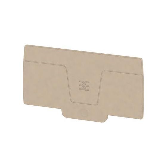 Weidmüller Abschlussplatte A-Reihe AEP 2C 10/16, 2,1mm, beige