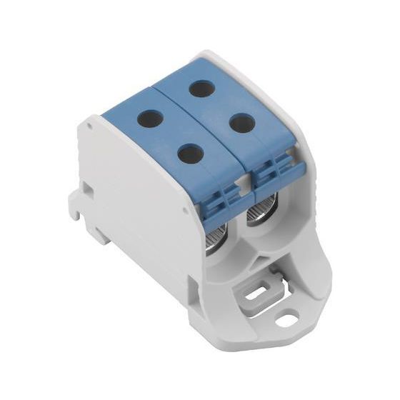 Weidmüller Potentialverteilerklemme WPD 230, 150A 1000V 4-50mm2, Thermoplast, Blau
