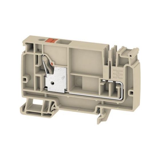 Weidmüller Reihenklemme A-Serie AAP21 10 LO RD, 57A 250V 12x82x53,5mm, Thermoplast, Beige