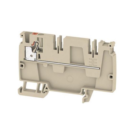 Weidmüller Abgangs-Verteilerklemme AAP21 A-Serie, 32A 250V 0,14-4mm2, Thermoplast, Beige, 2428930000