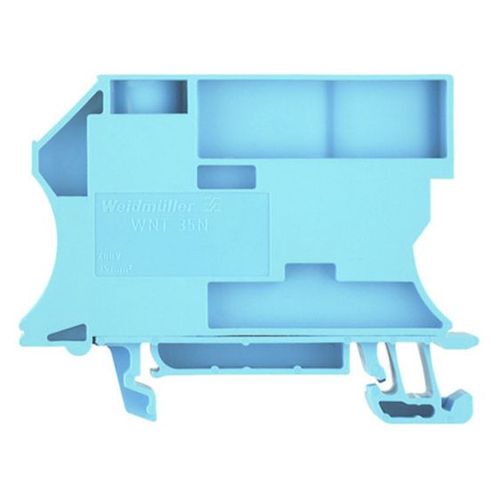 Weidmüller Neutralleiter-Trenn-Reihenklemme WNT 35N, 125A 400V, Thermoplast, Blau