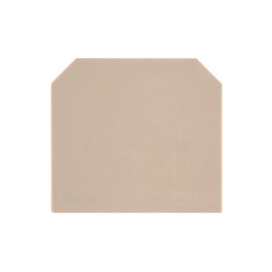 Weidmüller Abschlussplatte AKZ2.5, 2,5mm, Blau, 0697380000
