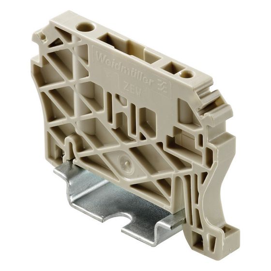 Weidmüller Endwinkel ZEW 35, 6x55x40mm, Kunststoff, Beige