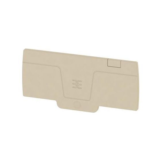 Weidmüller Abschlussplatte AEP AP11 A-Reihe, 2,4mm, beige, 1988320000