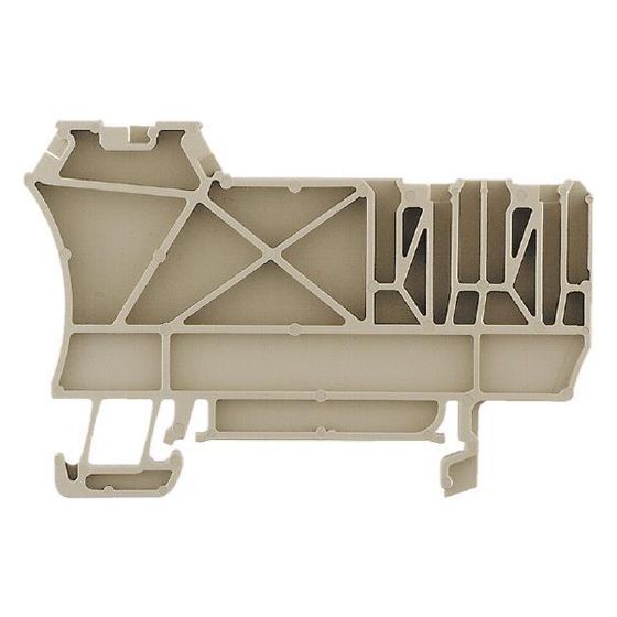 Weidmüller Abschlussplatte ZAP/TW ZIA1.5/3L, 5,08mm, Beige