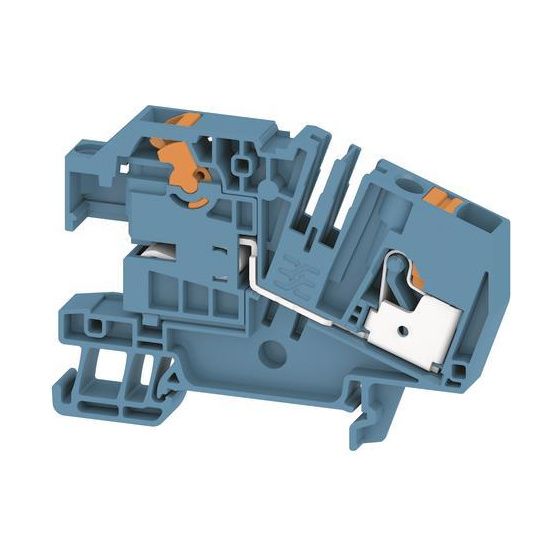 Weidmüller Neutralleiter-Trennreihenklemme AITB 6 BB NDT BL, 250V, 41A, Thermoplast, Blau