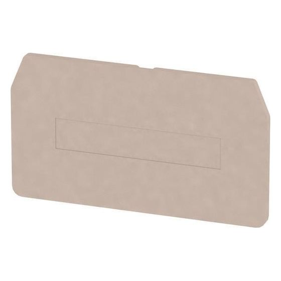 Weidmüller Abschlussplatte ZAP/TW 4, 2mm, beige