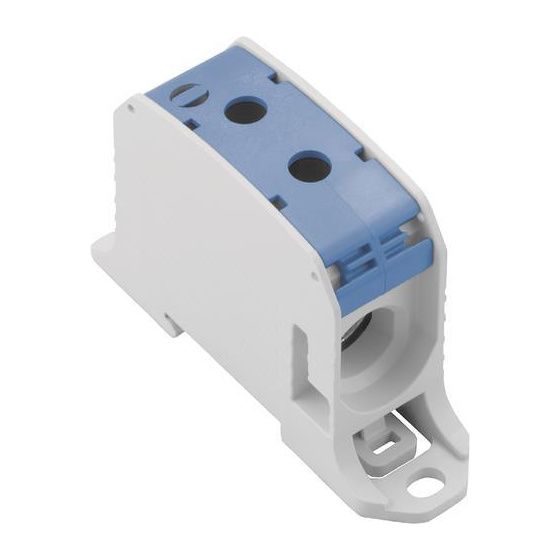 Weidmüller Potentialverteilerklemme WPD 131, 232A 1000V 10-95mm2, Thermoplast, Blau